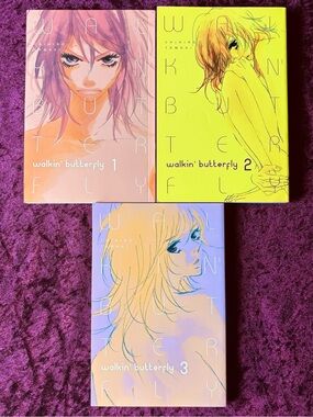 Walkin' Butterfly Manga Volumes 1-3